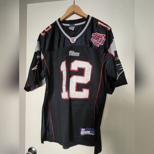 Superbowl jersey patriots Brady